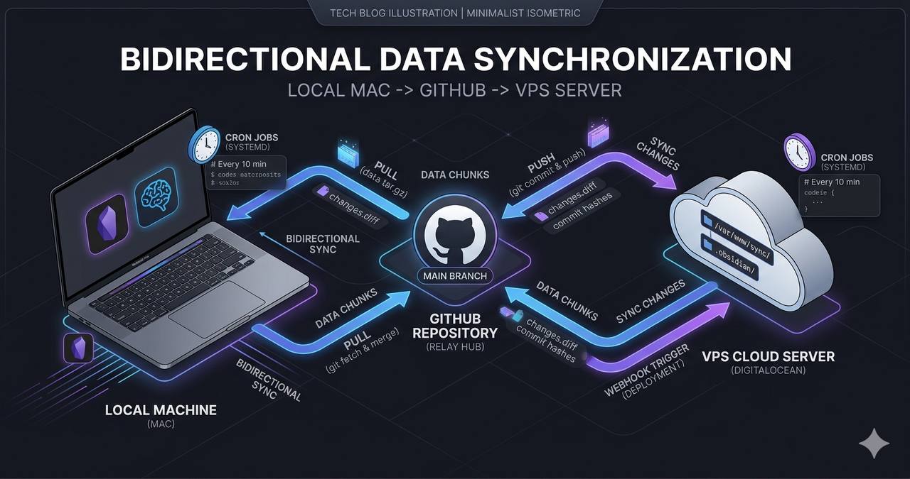 Bidirectional Mac-VPS Sync with Engram: the brain that never sleeps